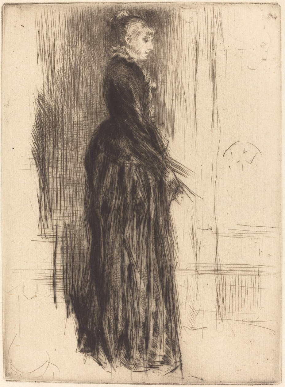 The Little Velvet Dress by James Abbott McNeill Whistler