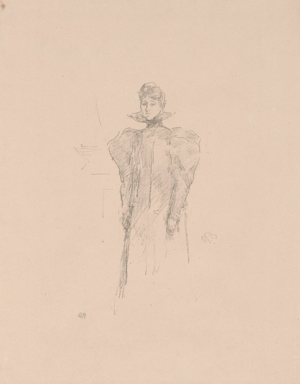 The Medici Collar by James Abbott McNeill Whistler