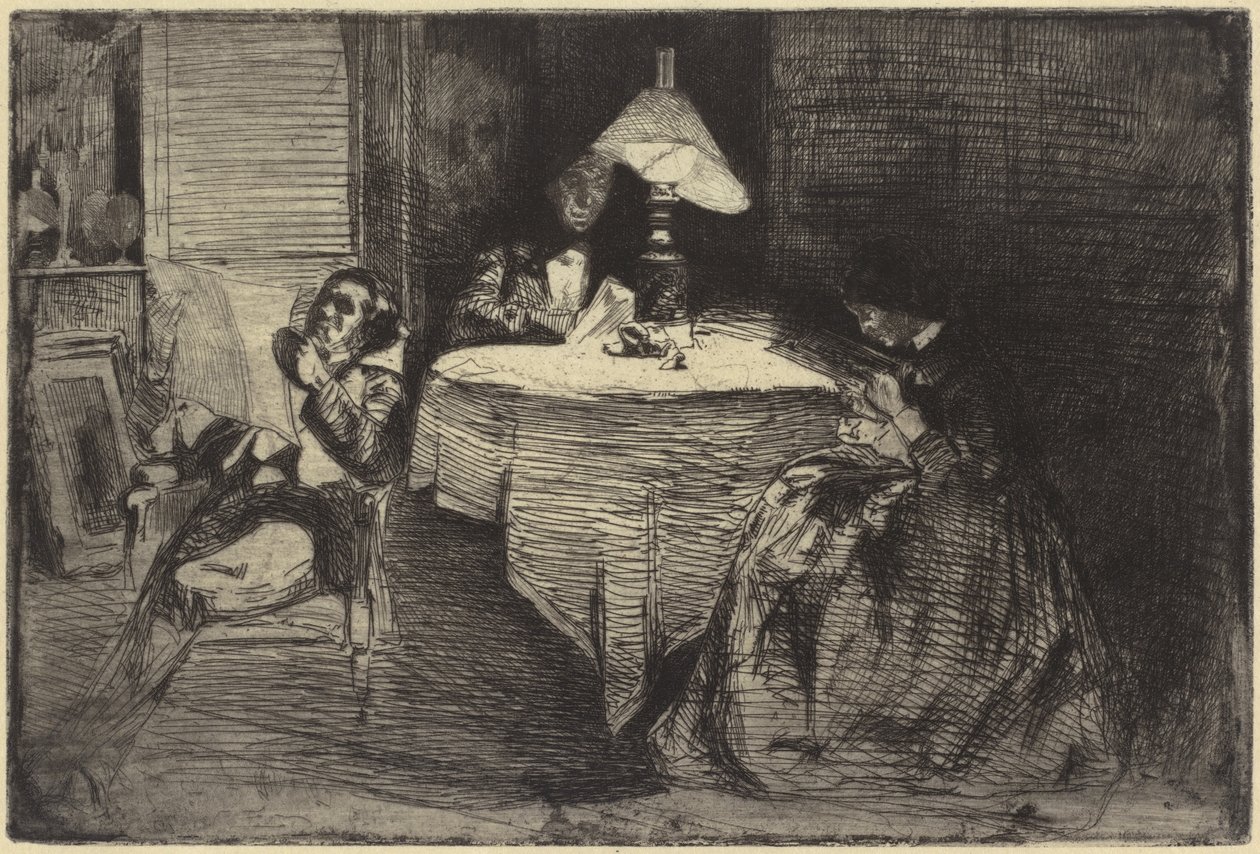 The Music-Room by James Abbott McNeill Whistler