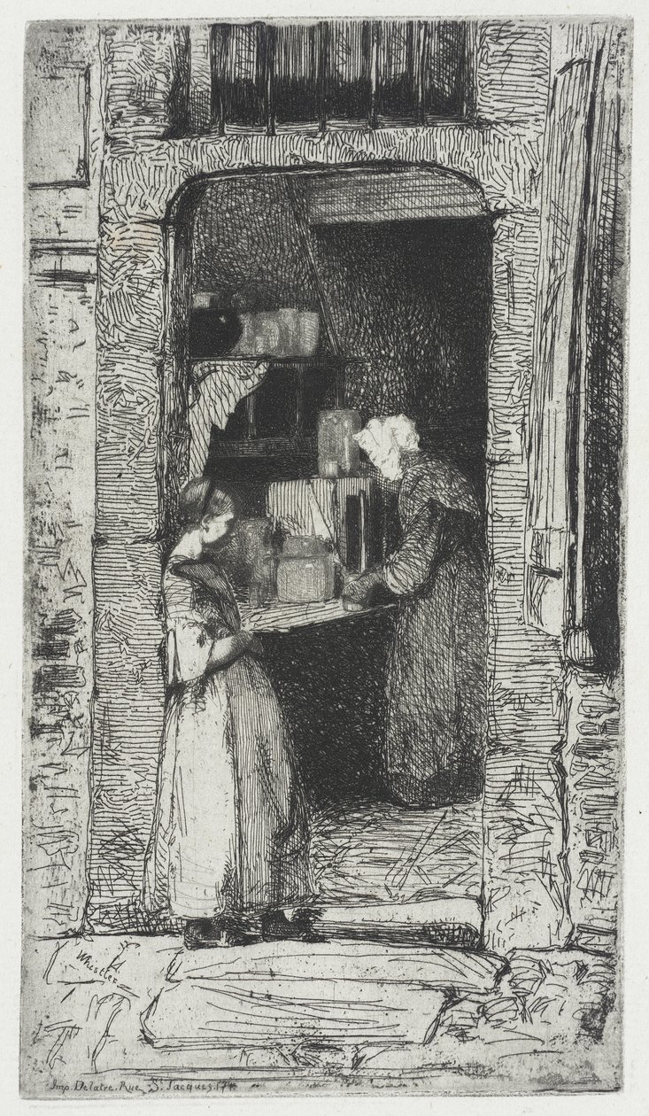 The Mustard Merchant by James McNeill Whistler