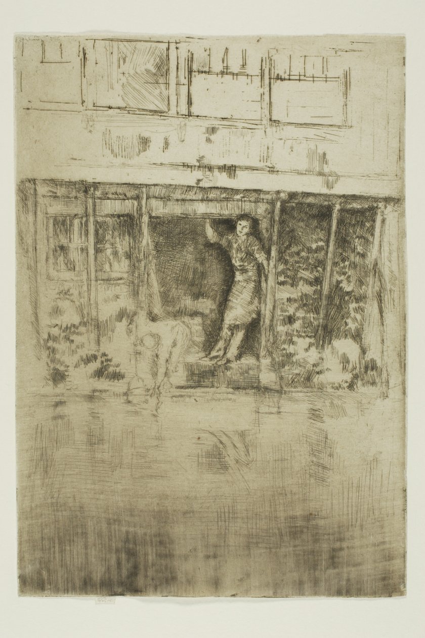 The Pierrot by James Abbott McNeill Whistler