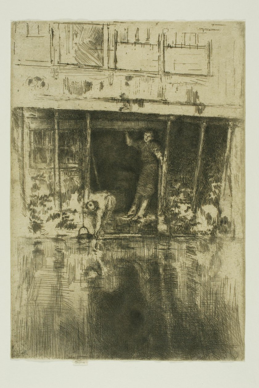 The Pierrot by James Abbott McNeill Whistler
