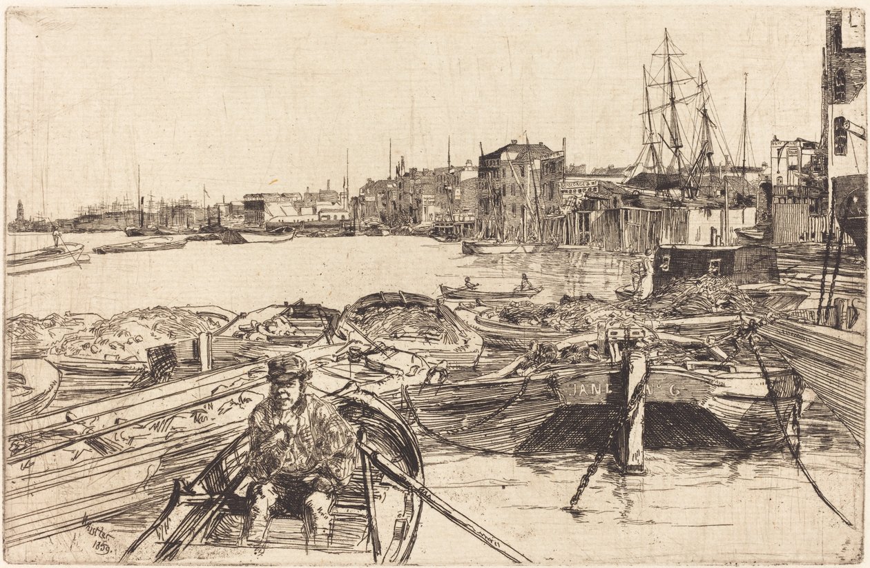 The Pool by James Abbott McNeill Whistler