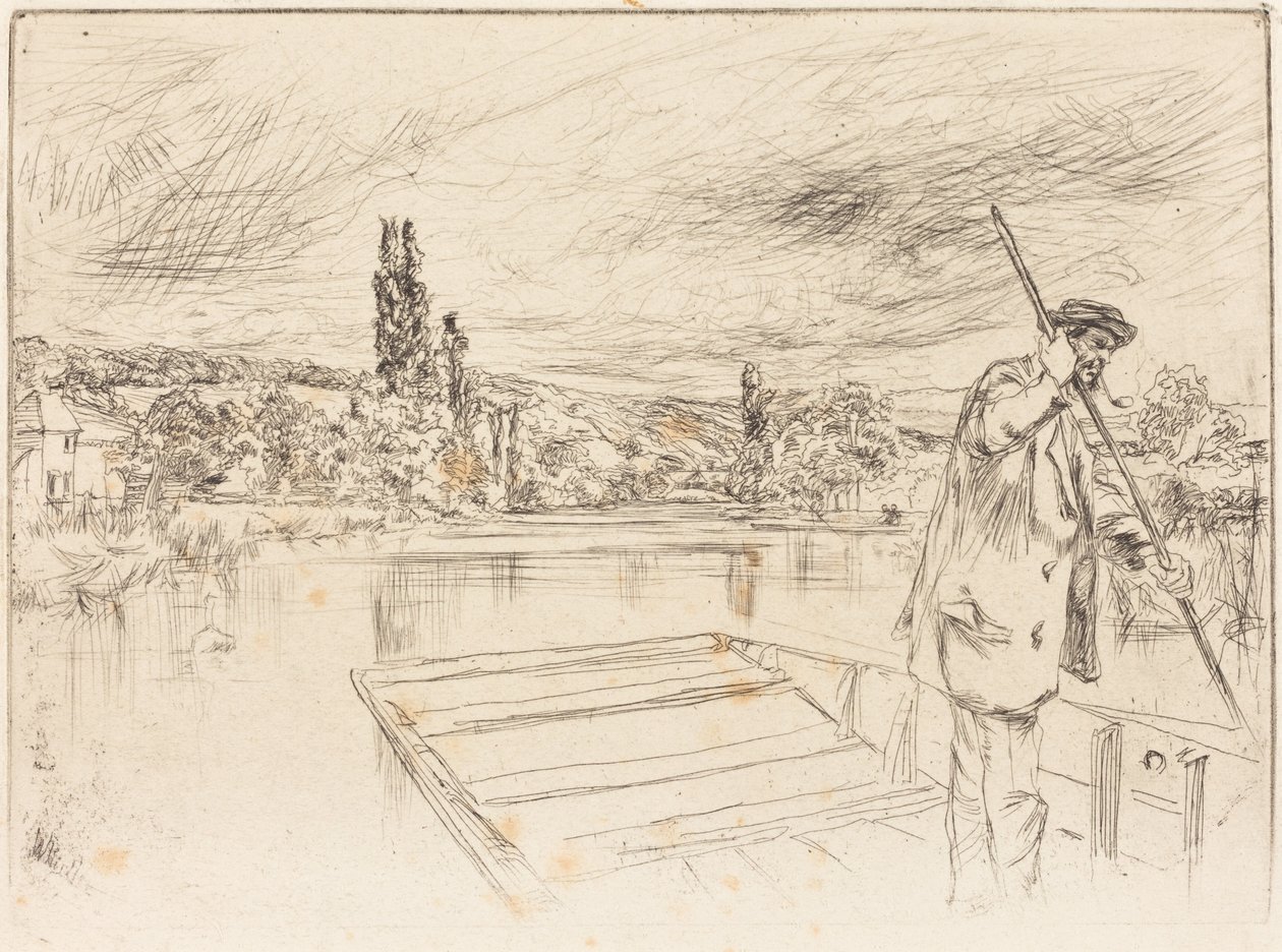 The Punt by James McNeill Whistler