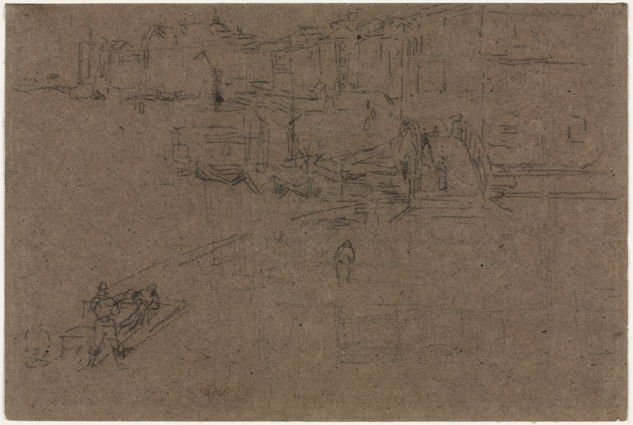 The Riva, Venice by James McNeill Whistler