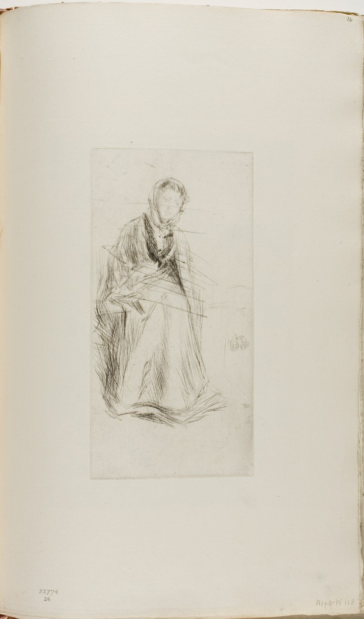 The Scotch Widow by James Abbott McNeill Whistler