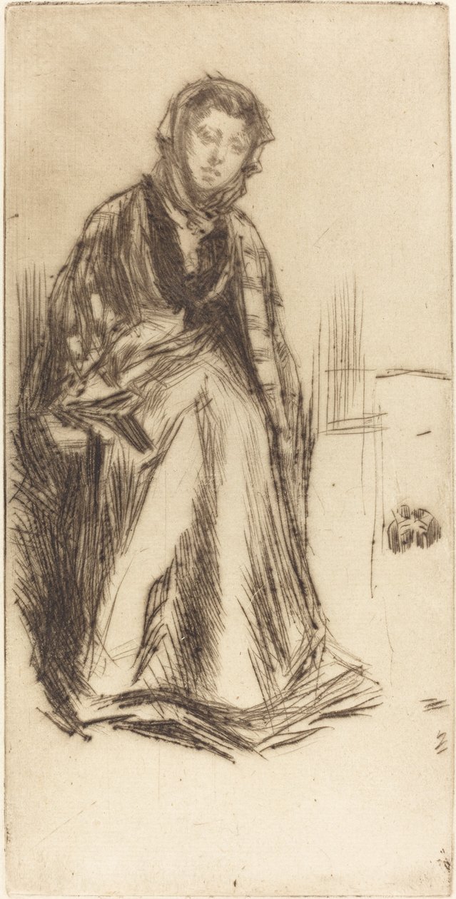 The Scotch Widow by James Abbott McNeill Whistler