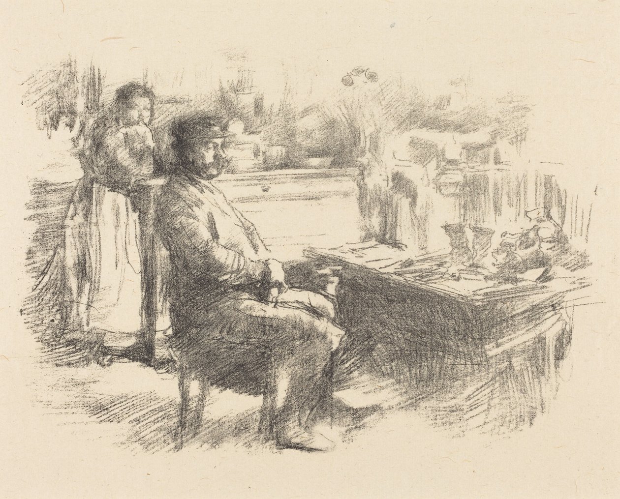 The Shoemaker by James McNeill Whistler