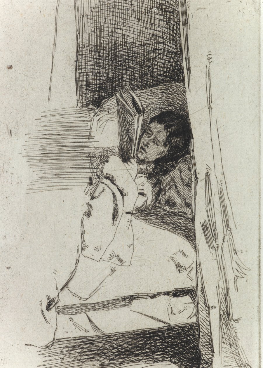 The Slipper by James Abbott McNeill Whistler
