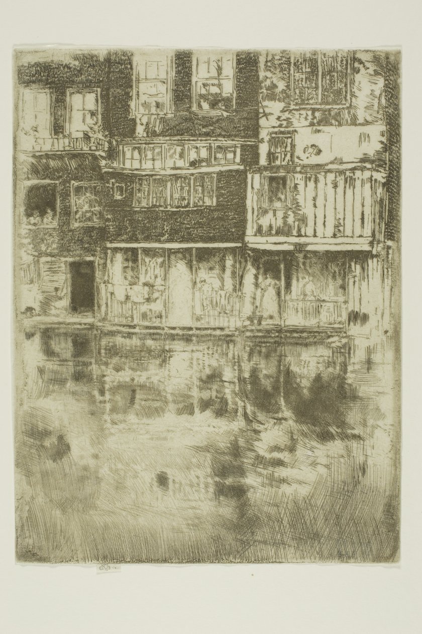The Square House, Amsterdam by James Abbott McNeill Whistler