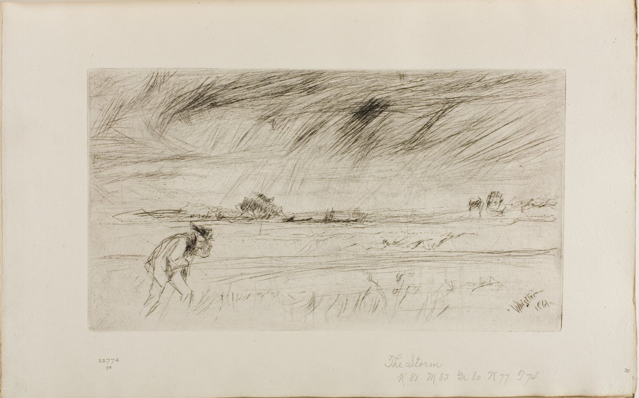 The Storm by James Abbott McNeill Whistler
