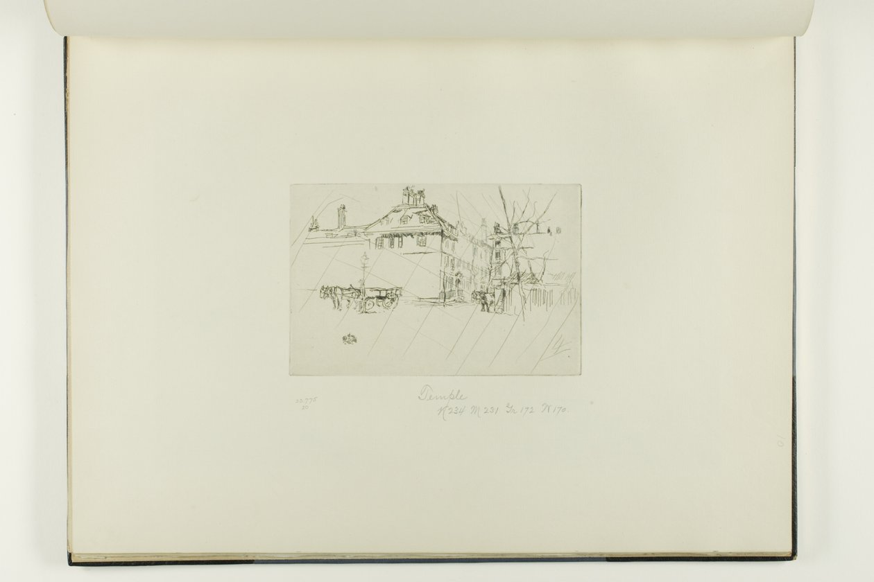 The Temple by James McNeill Whistler