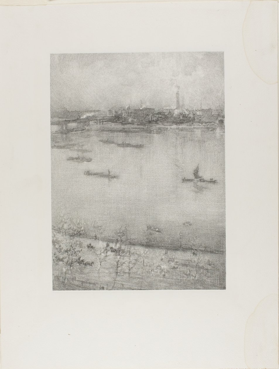 The Thames by James Abbott McNeill Whistler