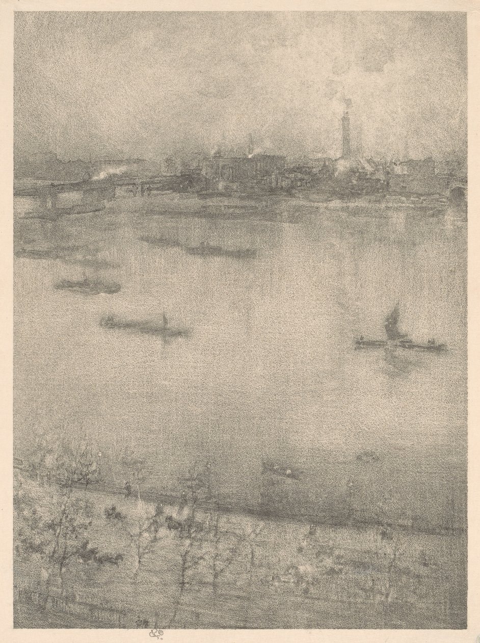 The Thames by James Abbott McNeill Whistler