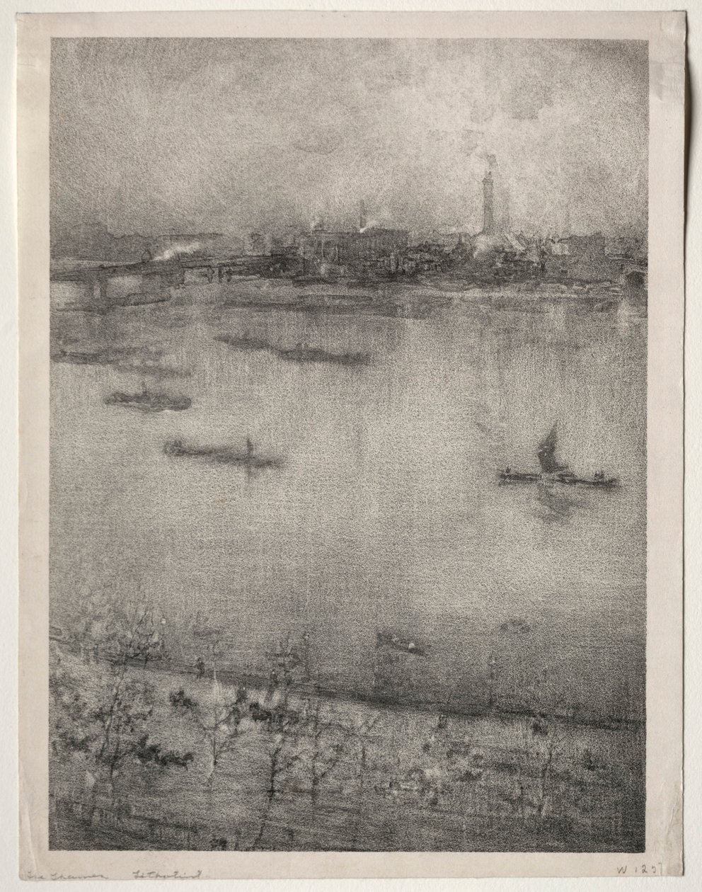 The Thames by James McNeill Whistler