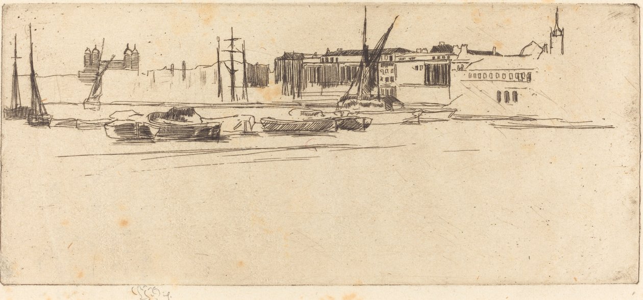 The White Tower by James Abbott McNeill Whistler