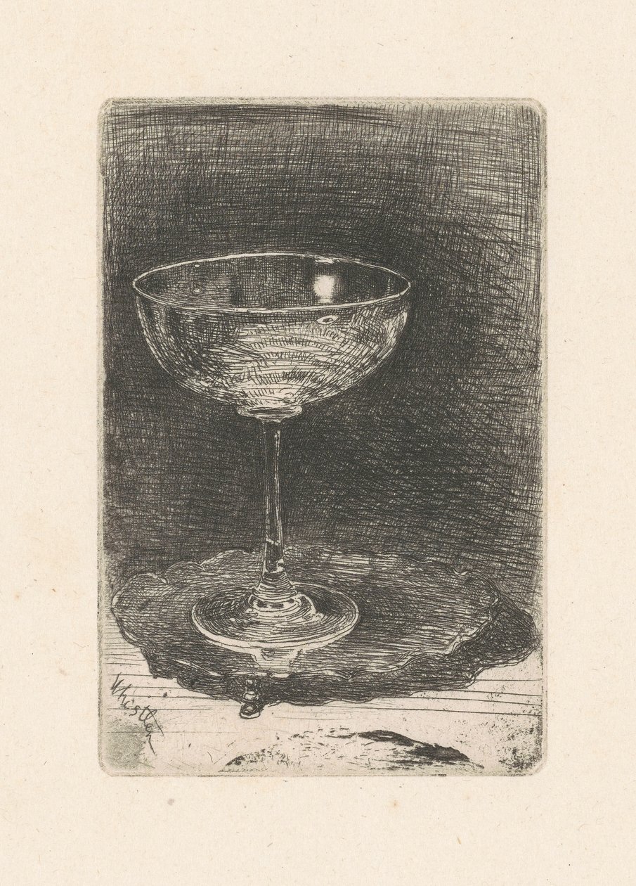 The Wine-Glass by James Abbott McNeill Whistler