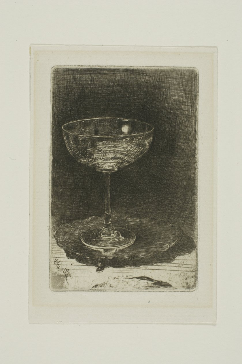 The Wine Glass by James Abbott McNeill Whistler