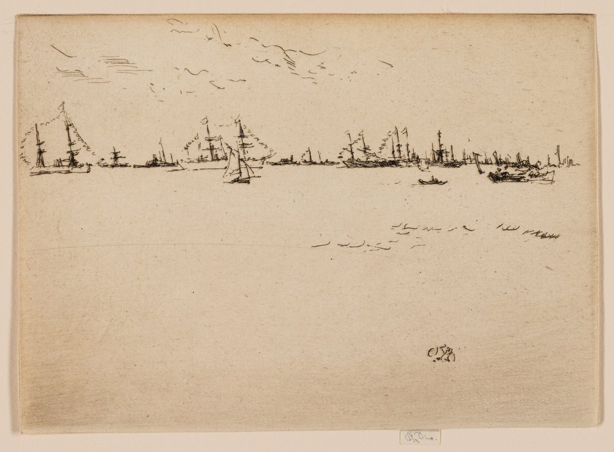 Troopships by James McNeill Whistler