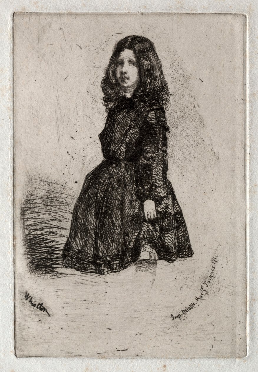 Twelve Etchings from Nature: Annie by James McNeill Whistler