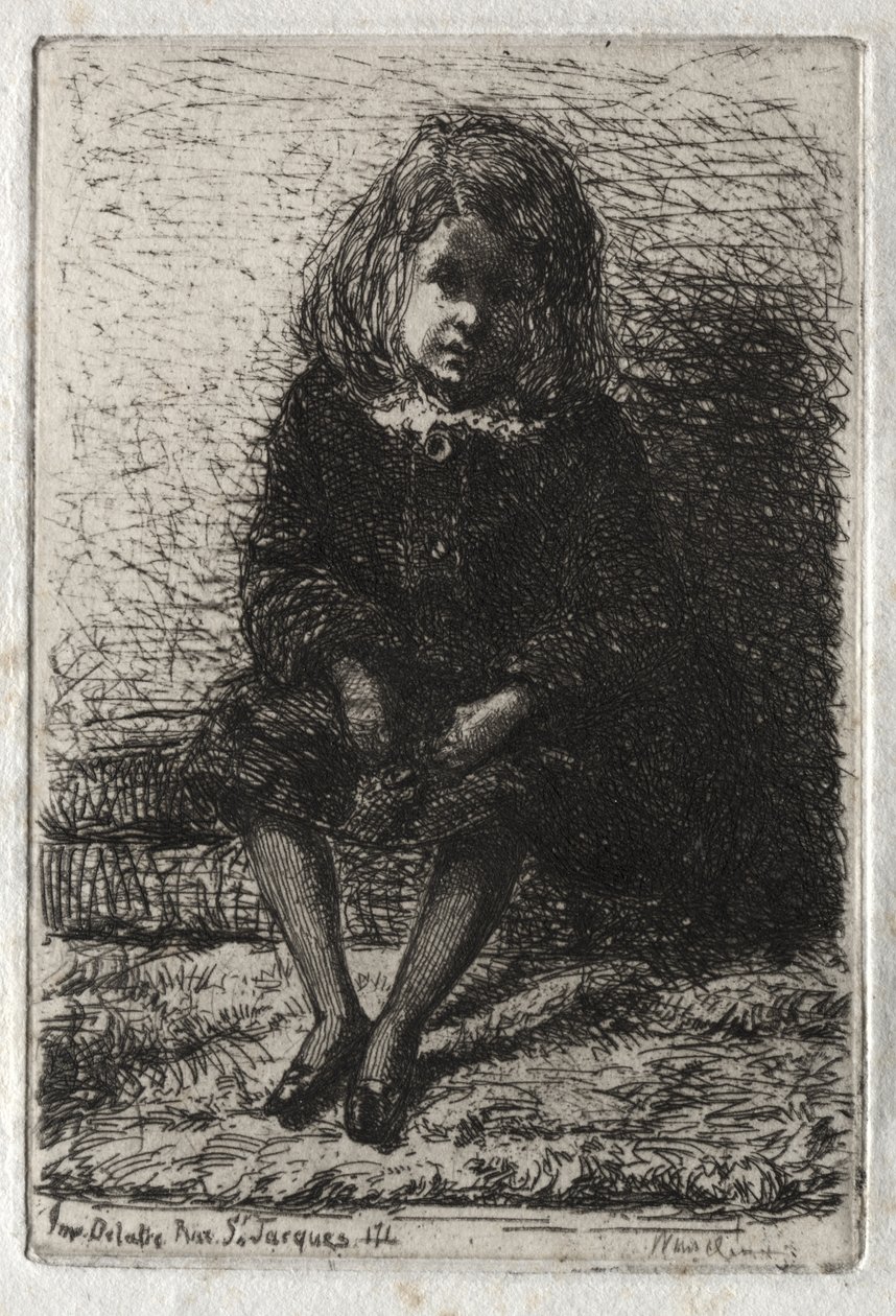 Twelve Etchings from Nature: Little Arthur by James McNeill Whistler