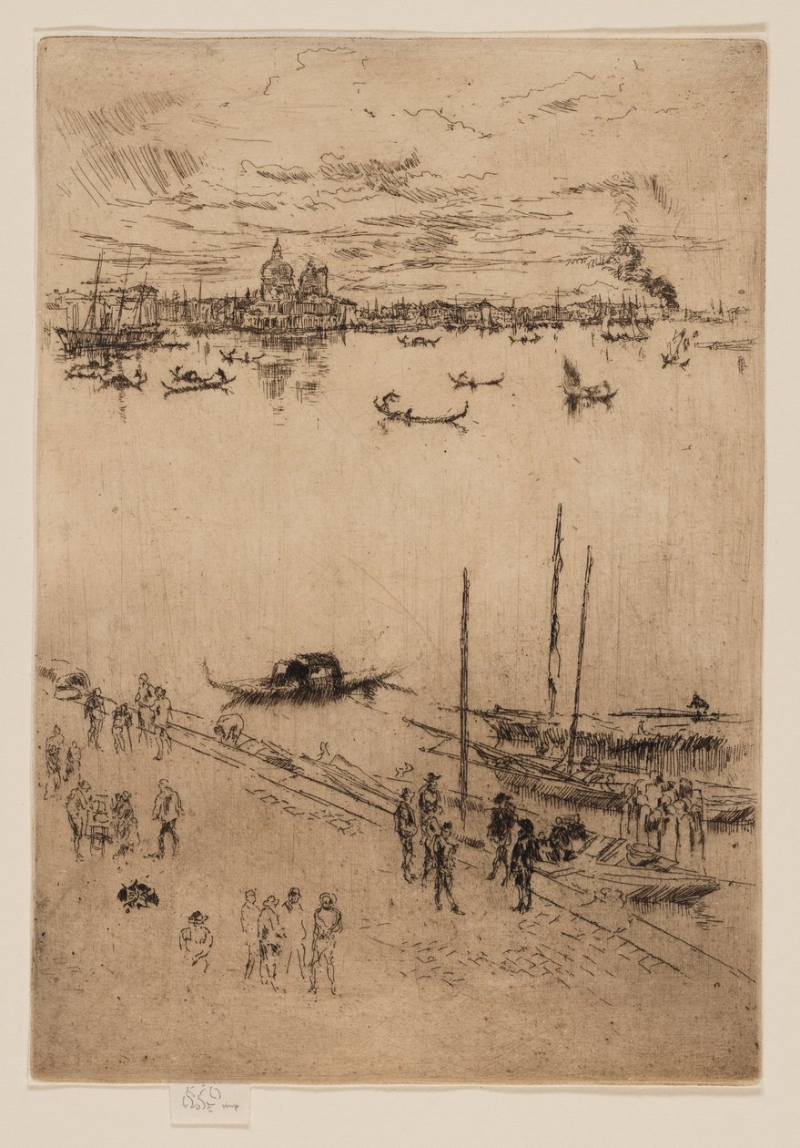 Upright Venice by James Abbott McNeill Whistler