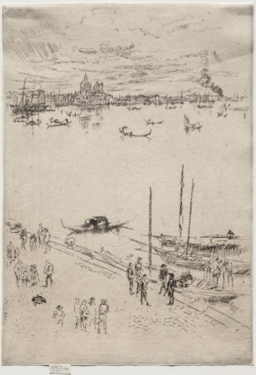 Upright Venice by James McNeill Whistler
