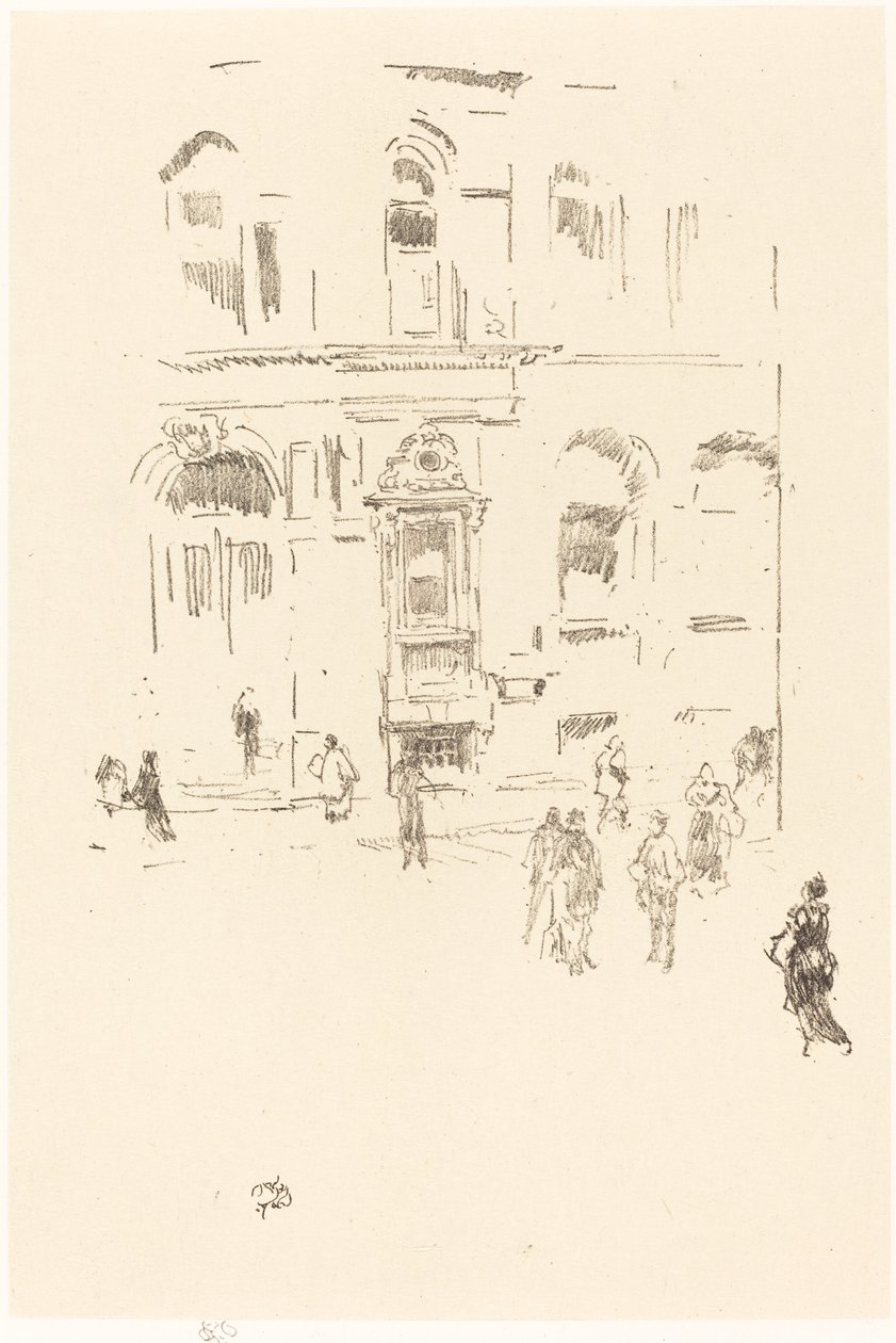 Victoria Club by James Abbott McNeill Whistler