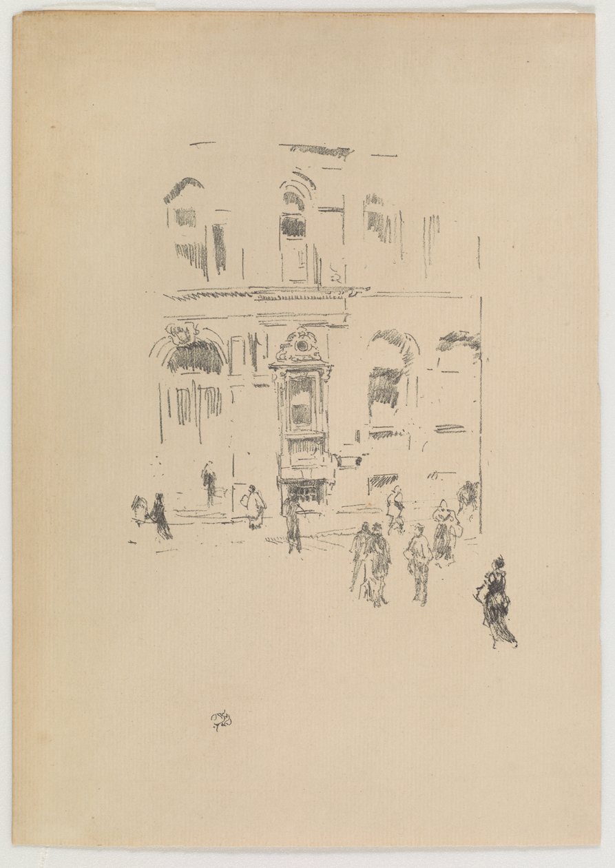 Victoria Club by James Abbott McNeill Whistler