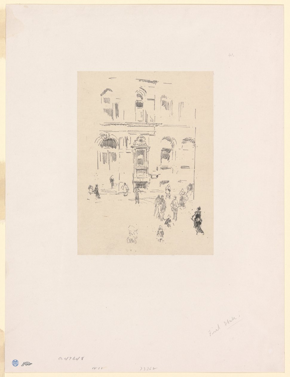 Victoria Club by James Abbott McNeill Whistler