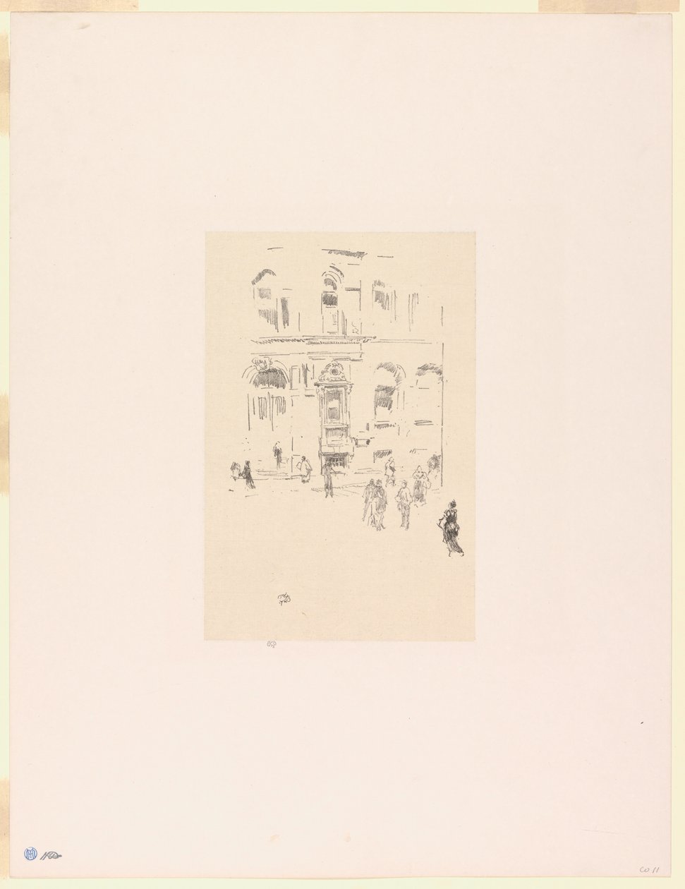 Victoria Club by James Abbott McNeill Whistler