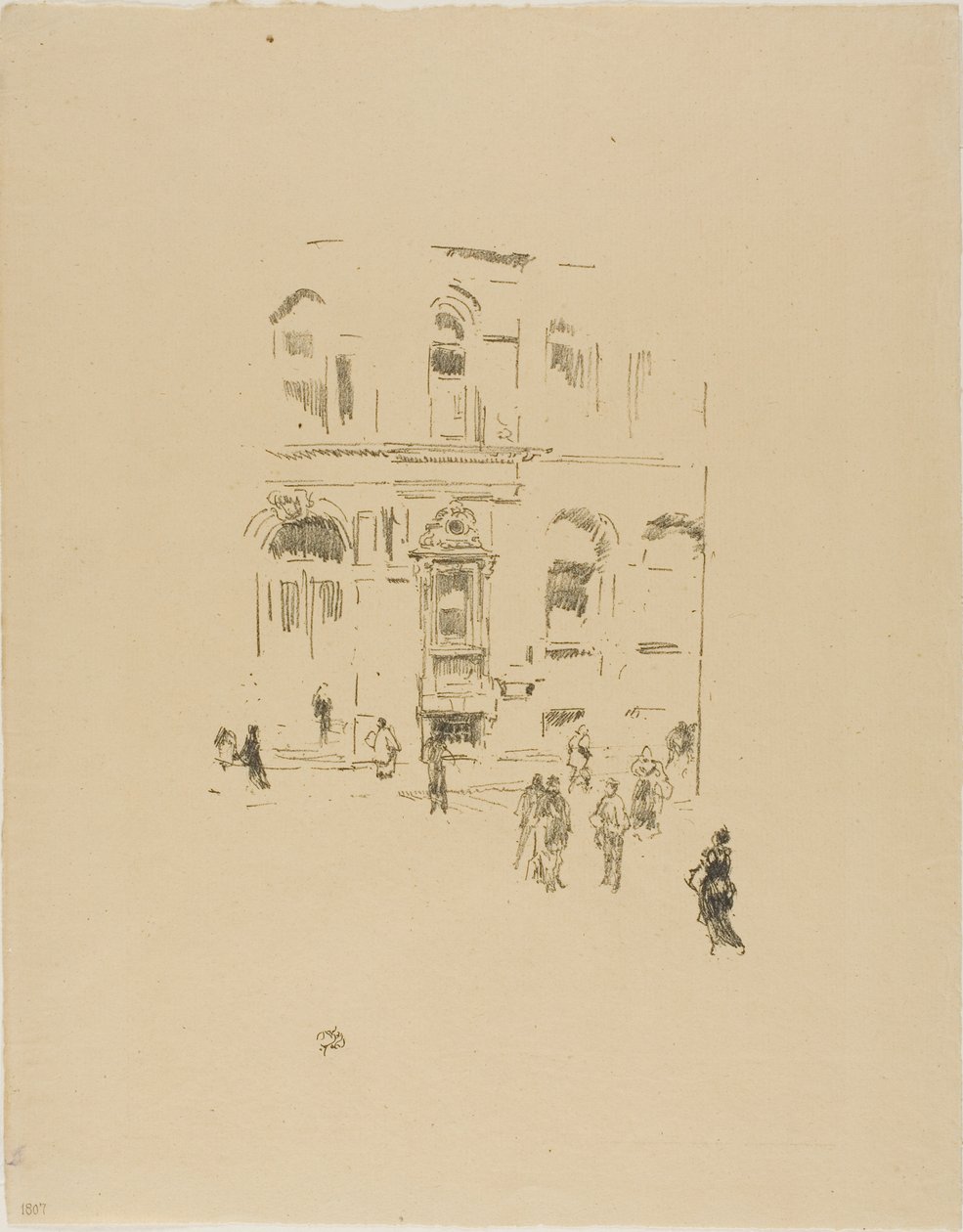 Victoria Club by James Abbott McNeill Whistler