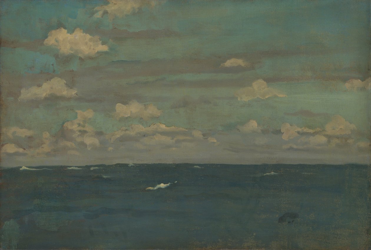 Violet and Silver—The Deep Sea by James McNeill Whistler