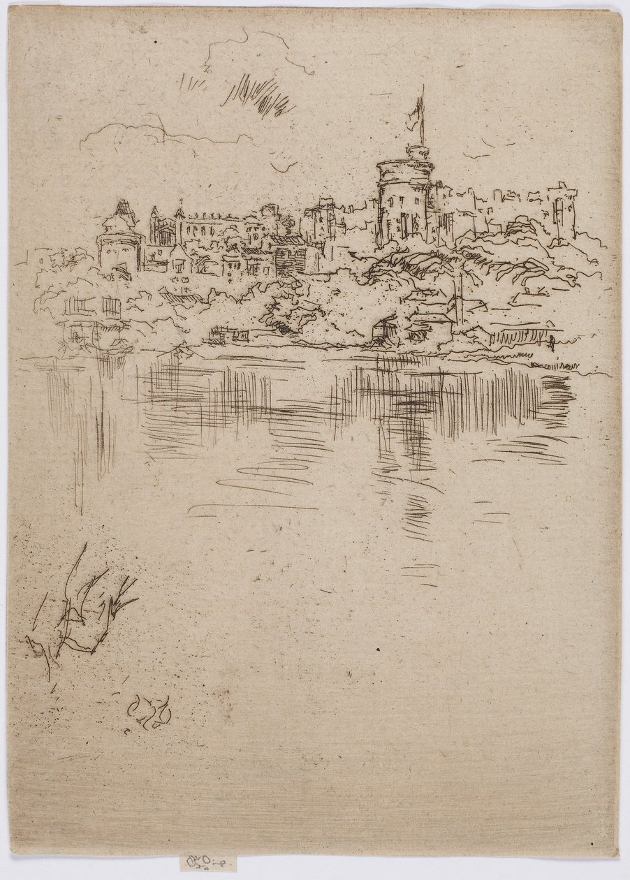 Windsor Castle by James Abbott McNeill Whistler
