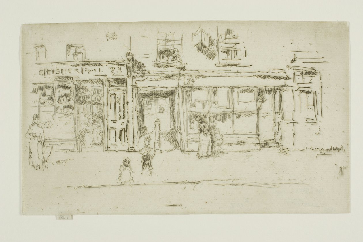 York Street, Westminster by James Abbott McNeill Whistler