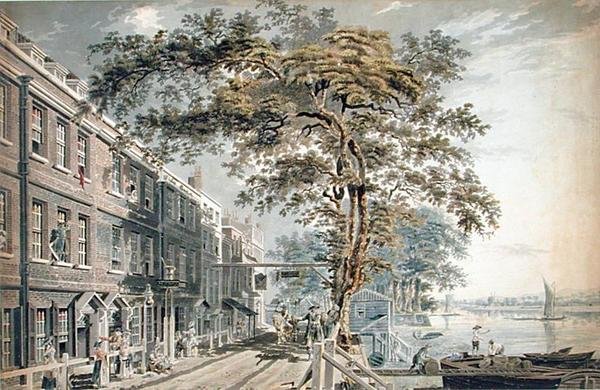 Cheyne Walk, Chelsea by James Miller