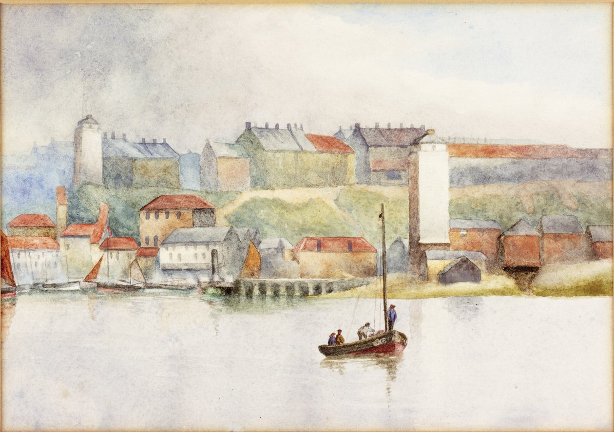 High and Low Lights North Shields by James Miller Brown