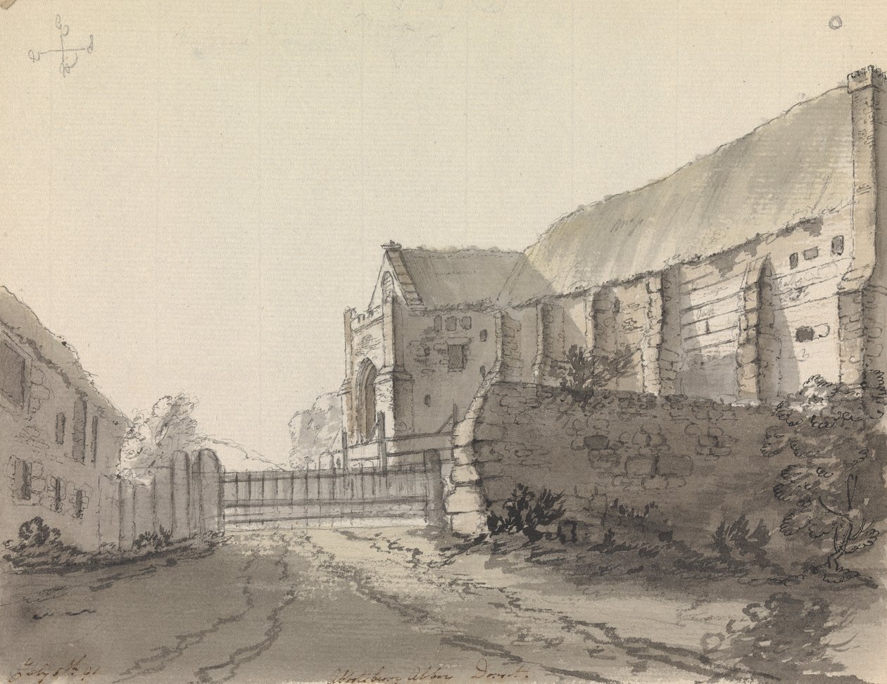 Abbotsbury Abbey, Dorset, England by James Moore