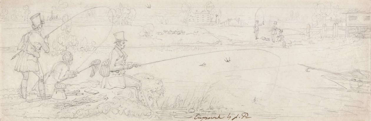 Bottom Fishing near Totten Mill by James Pollard