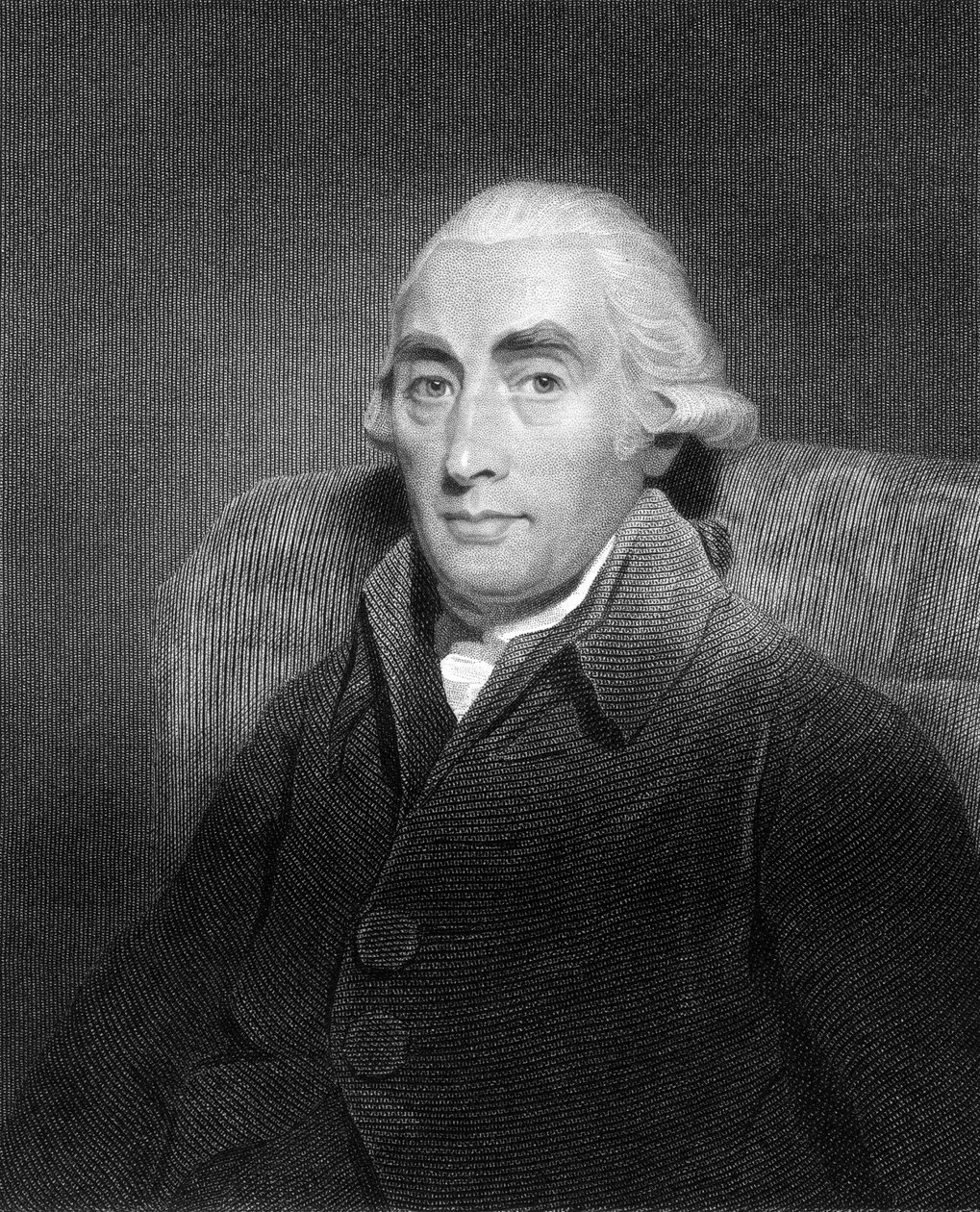 Joseph Black, 18th century Scottish physicist and chemist, 1836 by James Posselwhite