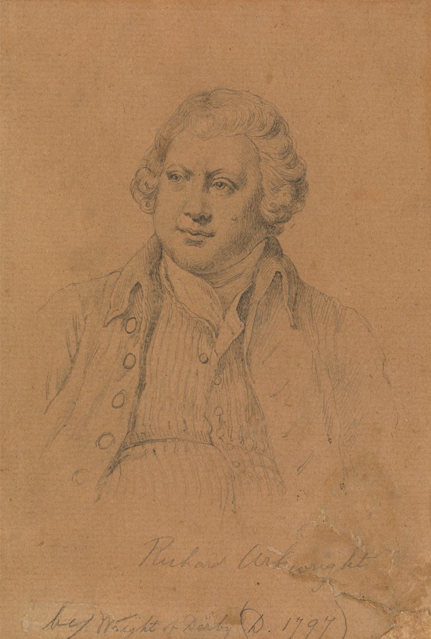 Richard Arkwright, Inventor of the Spinning Jenny by James Posselwhite