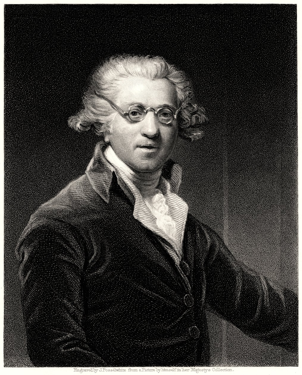 Sir Joshua Reynolds by James Posselwhite