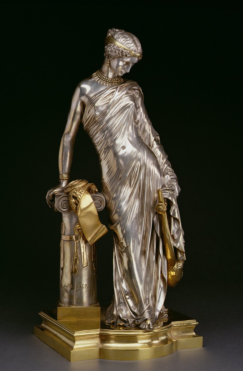 Figure of Sappho Standing, 1848 by James Pradier