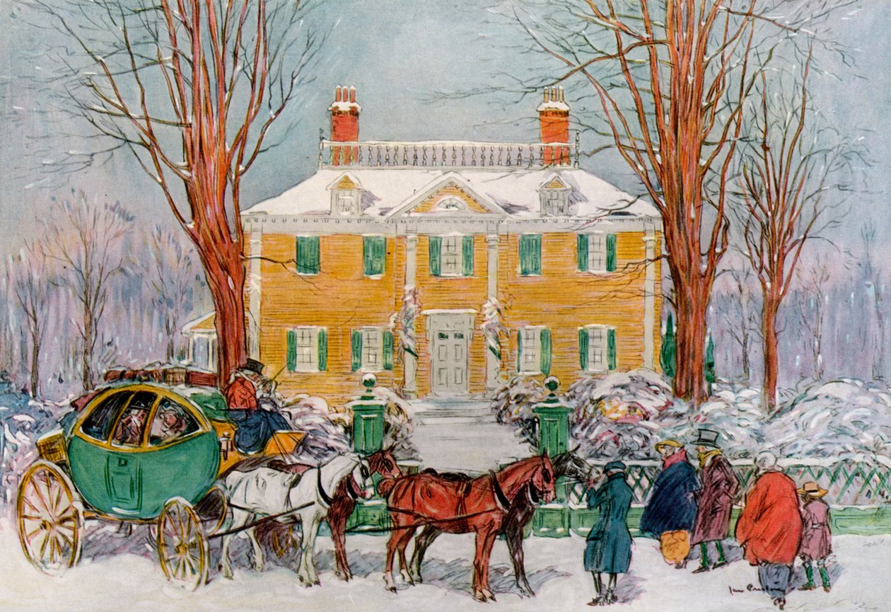 Longfellow House, Cambridge, Massachusetts, USA by James Preston