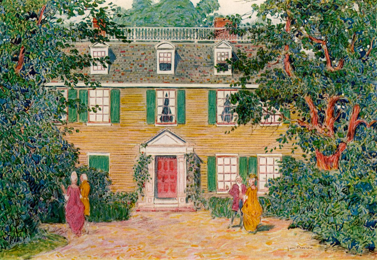 The Quincy House, New England, USA by James Preston
