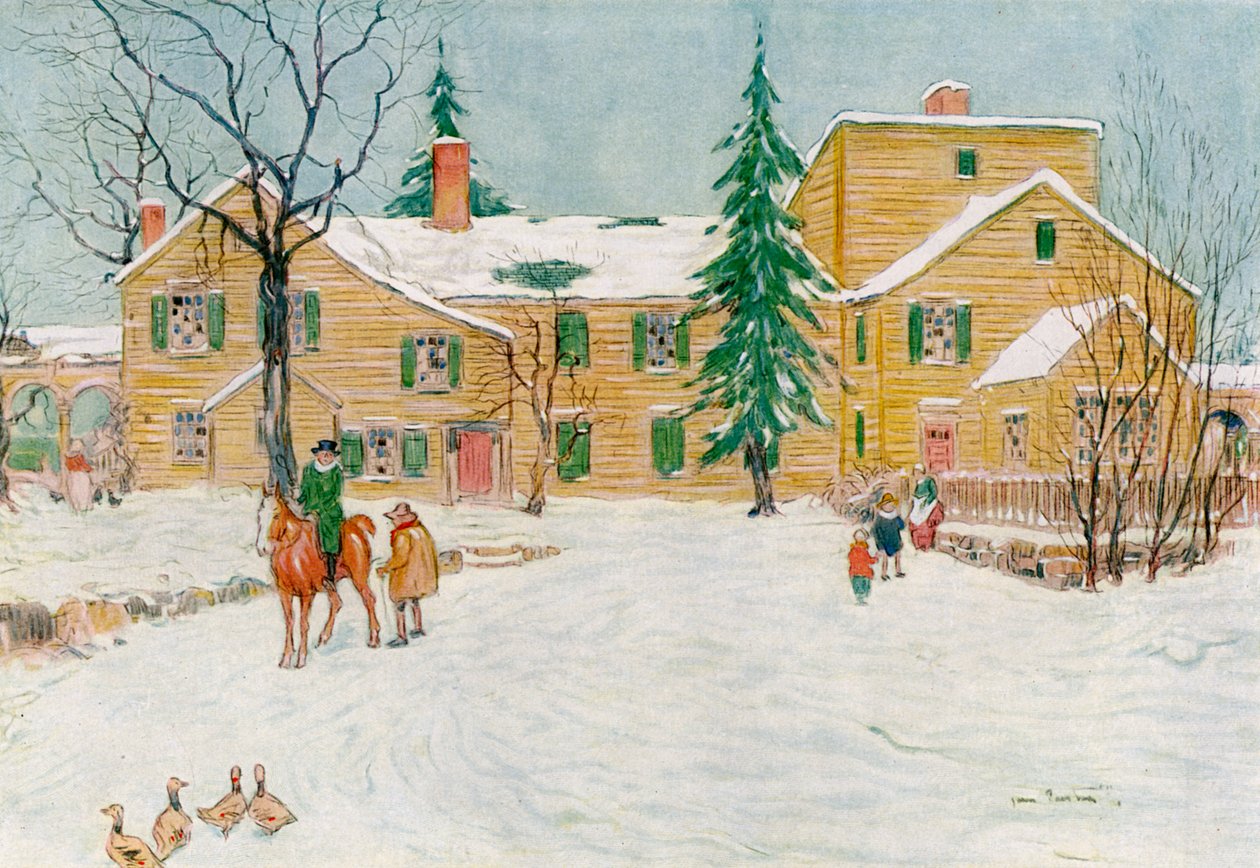 Wentworth Mansion, New Hampshire, USA, c18th century 1921 by James Preston