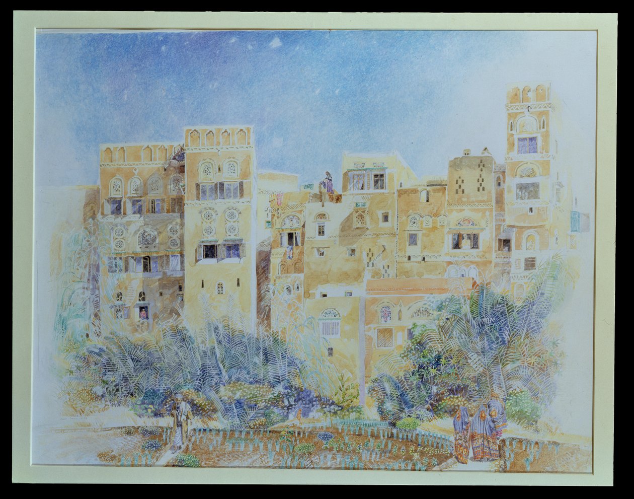 Kitchen Garden, Sanaa, North Yemen by James Reeve