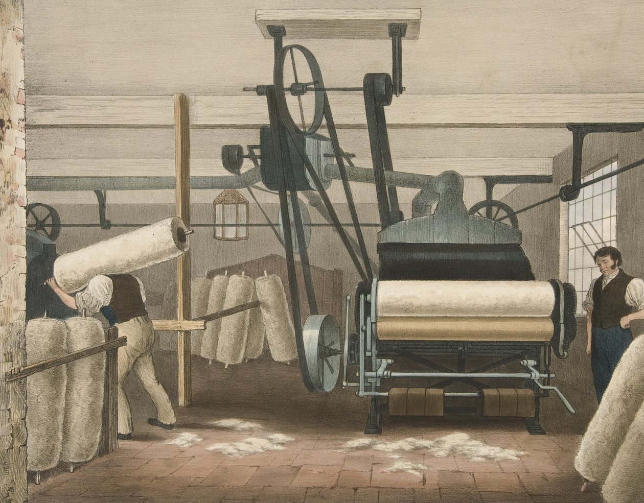 Lap Frame, Progress of Cotton No. 3 by James Richard Barfoot