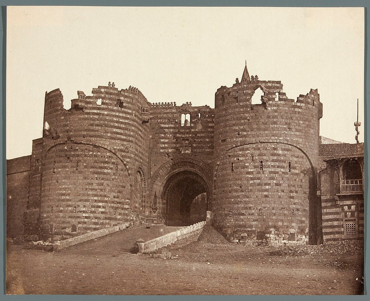 Egypt. Cairo. Gate to the Citadel by James Robertson