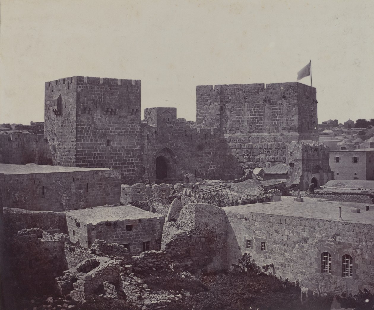 Jerusalem - Section of Old City by James Robertson